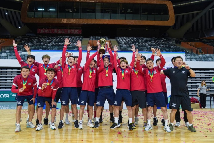 寧夏平羅恒利2-1杭州臨平吳越錢唐,首奪全國(guó)五人制錦標(biāo)賽冠軍